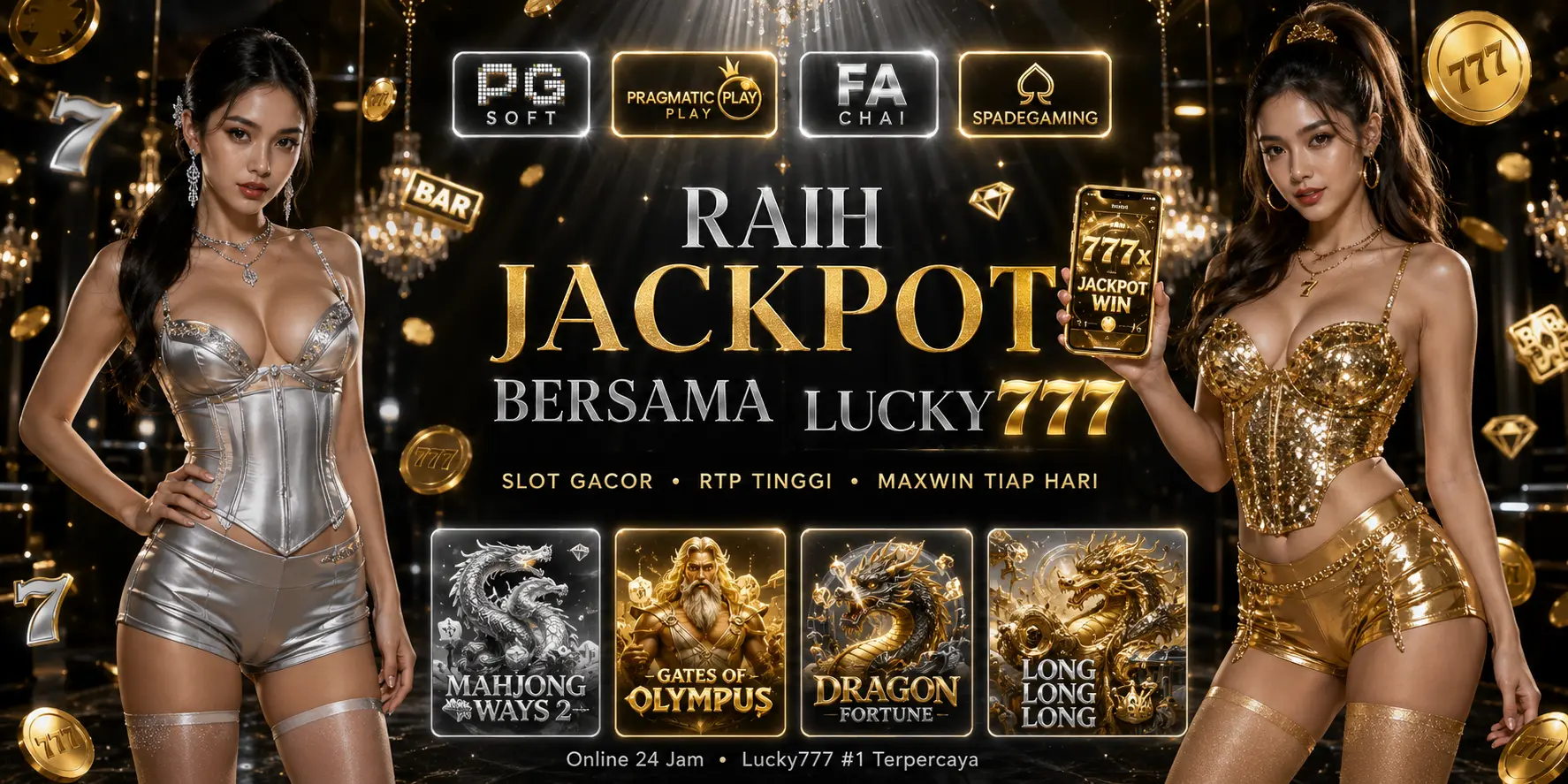 LUCKY777 Banner